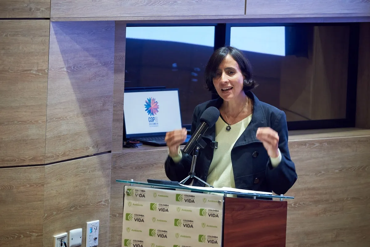 Panel de discusión en la Pre-COP16