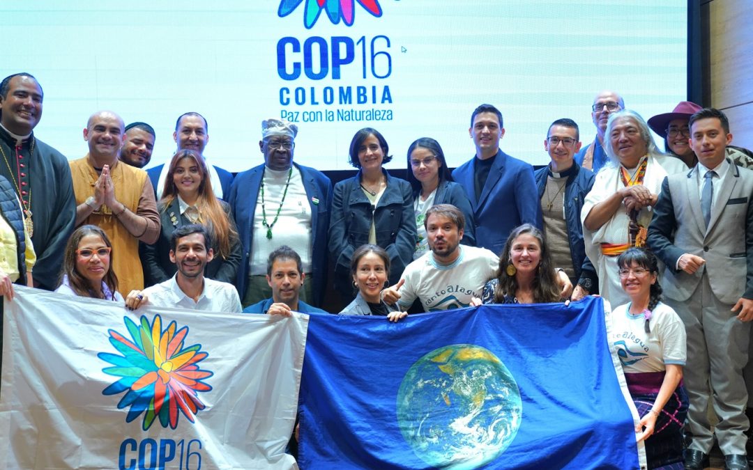 Comunidades religiosas y espiritualidades de Colombia se suman al llamado global por la Paz con la Naturaleza